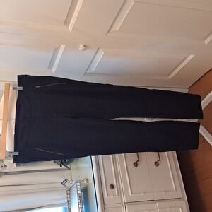 Athleta Womens Wander Stash Stretch Straight Hiking/Activewear Black Pants Sz.14